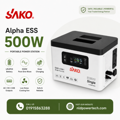 SAKO Alpha W ESS 500W Portable power station