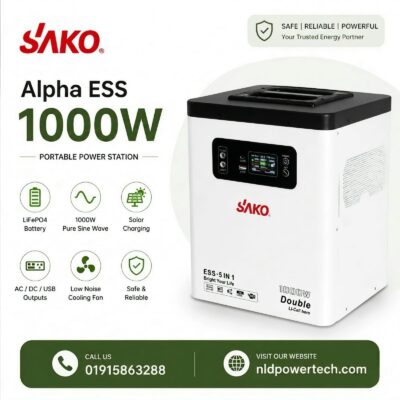 SAKO Alpha W ESS 1000W Portable power station